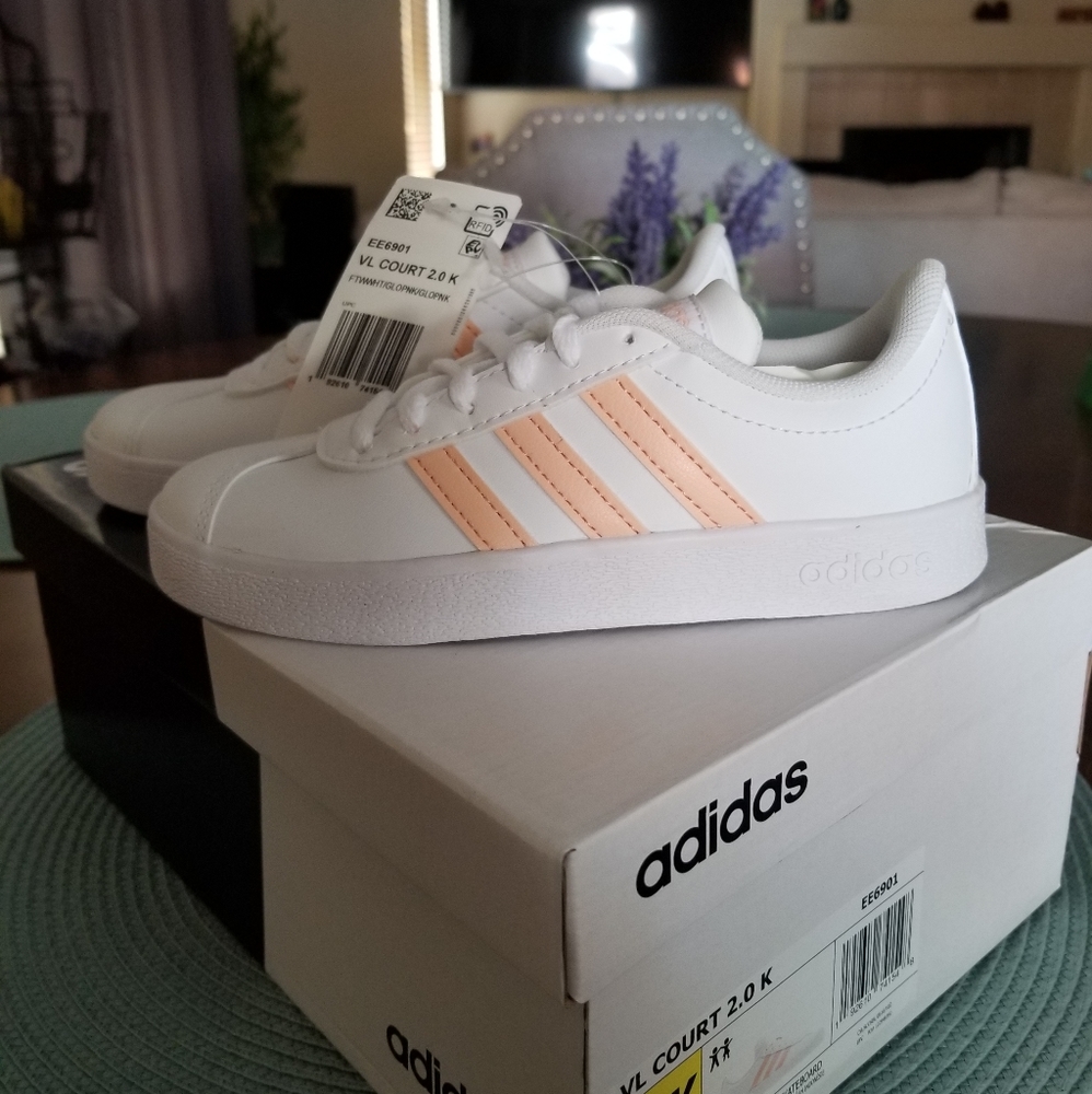 Little girls adidas shoes